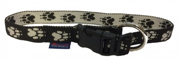 Obojek TLAPKY bezpečnostní kroužek - Obojky - Obojky s bezpečnostním kroužkem