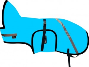 Pláštěnka JEDNOBAREVNÁ - Pláštěnky pro psy - Pláštěnky jednobarevné s černým lemem