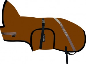 Zimní vesta JEDNOBAREVNÁ - Zimní vesty pro psy - Jednobarevné s černým lemem