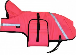 Zimní vesta JEDNOBAREVNÁ - Zimní vesty pro psy - Jednobarevné s černým lemem