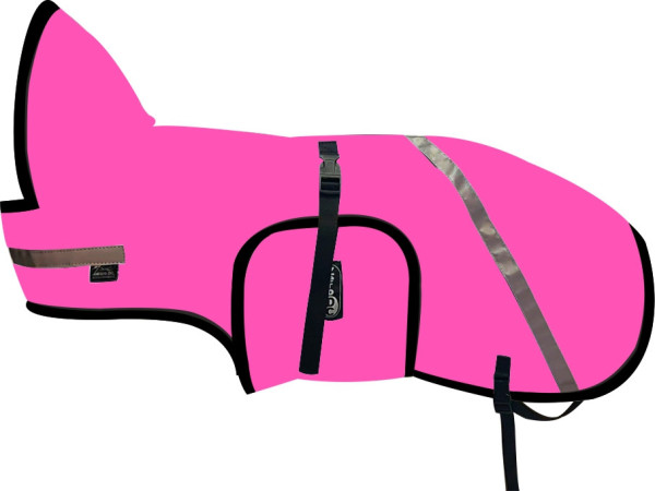 Zimní vesta JEDNOBAREVNÁ - Zimní vesty pro psy - Jednobarevné s černým lemem